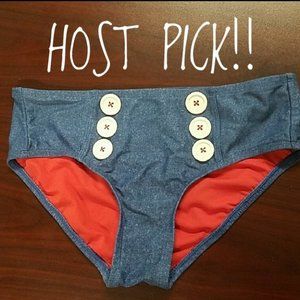 Xhilaration swim bikini bottom Small